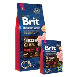 BRIT Hrana za pse - Piletina Adult L 15kg