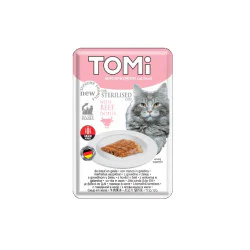 TOMI Cat Sterilised sos za mačke - Govedina 22x85g TOMI Cat Sterilised sos za mačke - Govedina 22x85g