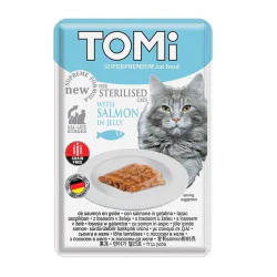 TOMI Cat Sterilised sos za mačke - Losos 22x85g TOMI Cat Sterilised sos za mačke - Losos 22x85g