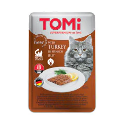 TOMI GF Cat sos za mačke - Ćuretina i spanać 100g TOMI GF Cat sos za mačke - Ćuretina i spanać 100g