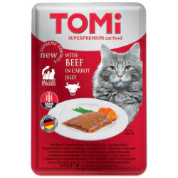 TOMI GF Cat sos za mačke - Govedina i šargarepa 100g TOMI GF Cat sos za mačke - Govedina i šargarepa 100g