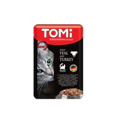 TOMI Cat sos za mačke - Teletina i ćuretina 100g