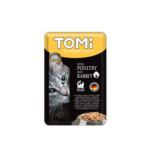 TOMI Cat sos za mačke - Živina i žečetina 100g