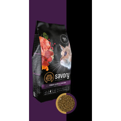 Savory cat hrana za mačke Adult Sterilised - Jagnjetina i piletina 2kg
