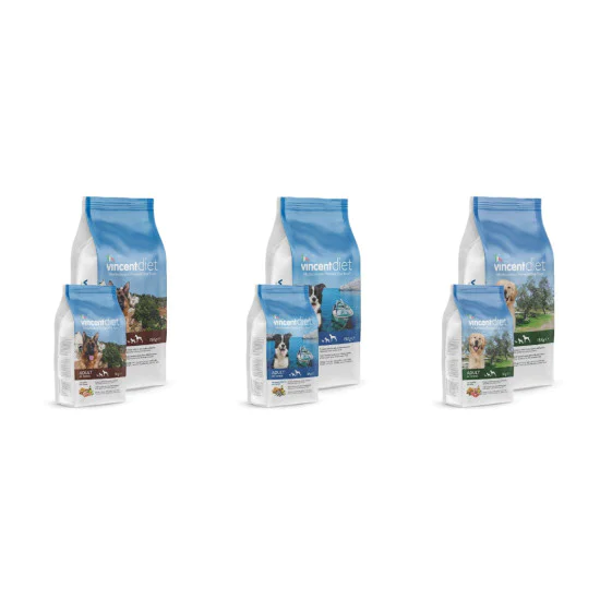Vincent DIET hrana za pse Adult All breeds - Plava riba 15kg