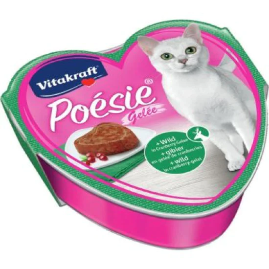 Vitakraft Poesie sos za mačke - Divljač i brusnica u sosu 85g
