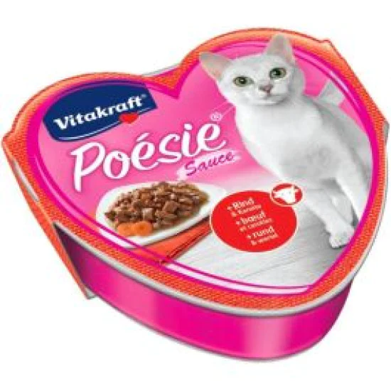 Vitakraft Poesie sos za mačke - Govedina i šargarepa 85g
