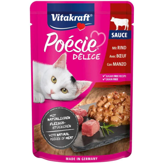 Vitakraft Poesie kesica za mačke - Govedina i šargarepa 85g