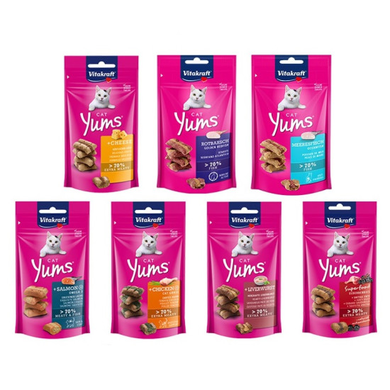Vitakraft Yums poslastica za mačke - Losos 40g