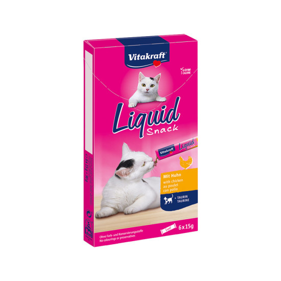 Vitakraft Liquid sticks poslastica za mačke - Piletina 6x15g