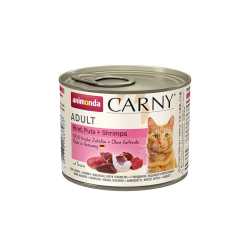 Animonda Carny konzerva za mačke Adult Govedina, ćuretina i škampi 200g
