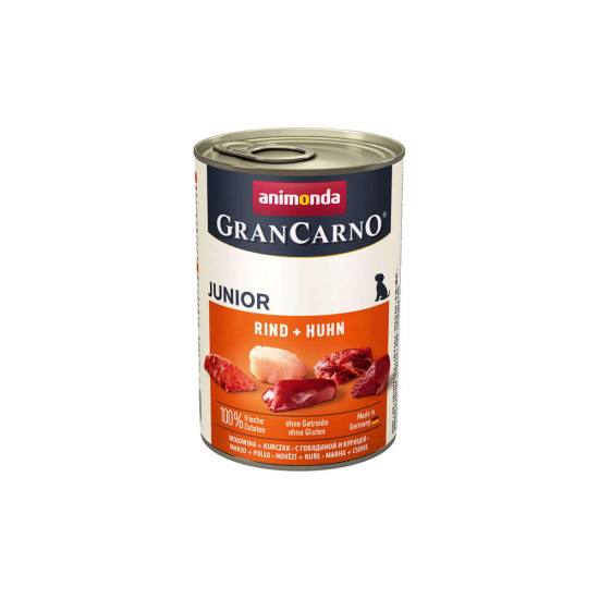 Animonda GranCarno konzerva za pse Junior govedina i piletina 400g
