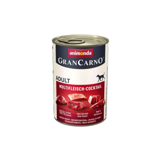 Animonda GranCarno konzerva za pse Adult mešano meso koktel 800g