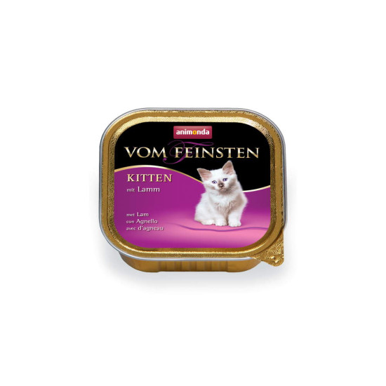 Animonda Vom Feinsten pašteta za mačke Kitten Jagnjetina 16x100g