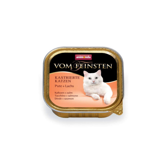 Animonda Vom Feinsten pašteta za sterilisane mačke Adult ćuretina i losos 16x100gr