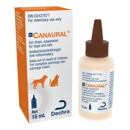 Canaural kapi za uši za pse i mačke 15ml