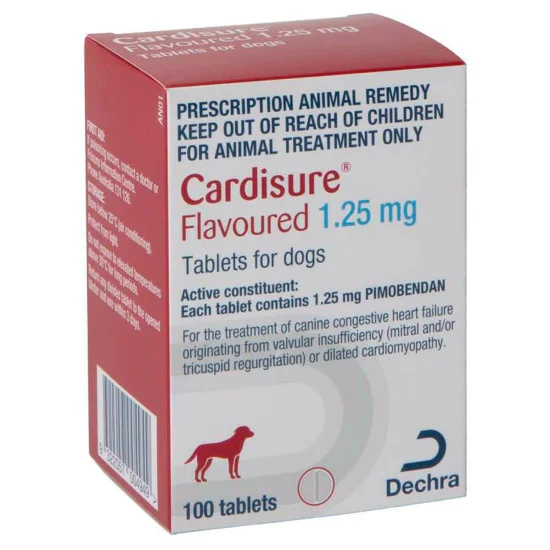Cardisure Flavor 1.25 mg (100 tableta)
