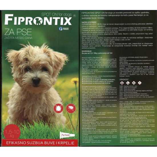 Fiprontix za pse do 10kg