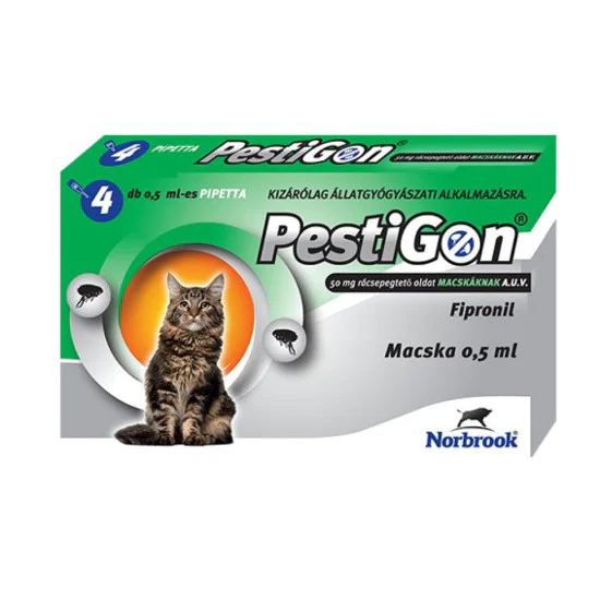 PestiGon - spot on za mačke protiv parazita - 1 pipeta PestiGon - spot on za mačke protiv parazita - 1 pipeta