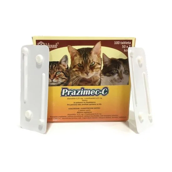 Prazimec C - protiv unutrašnjih parazita, 1 tableta
