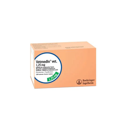 Vetmedin Chew 1.25mg tablete za pse 100 tableta