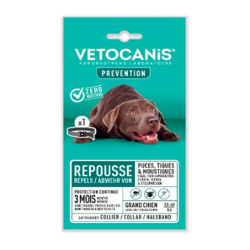 Vetocanis Ogrlica protiv krpelja, buva i komaraca, za velike pse