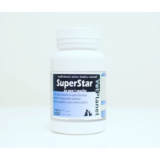 VetPlanet SuperStar preparat za starije pse i mačke 70 tableta