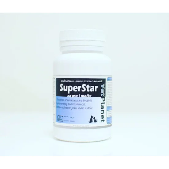 VetPlanet SuperStar preparat za starije pse i mačke 70 tableta