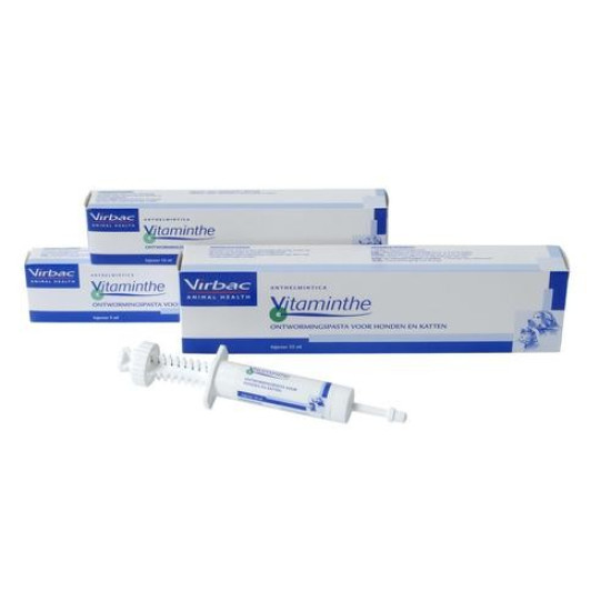 Virbac Vitaminthe pasta za čišćenje od unutrašnjih parazita 10ml Virbac Vitaminthe pasta za čišćenje od unutrašnjih parazita 10ml
