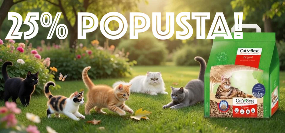 CAT's BEST posipi akcija - URBAN PETS