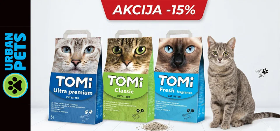 TOMI posipi akcija - URBAN PETS