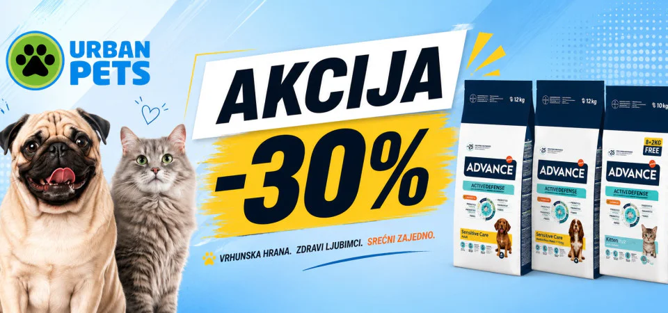 ADVANCE akcija URBAN PETS