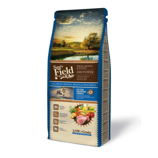 Sams Field Power 4300 - piletina i krompir 13kg