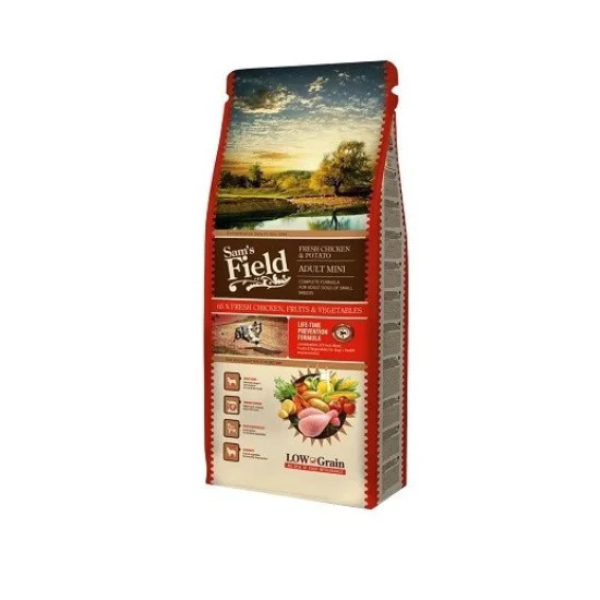 Sam's Field Mini Adult - piletina i krompir 8kg Sams Field Mini Adult - piletina i krompir 8kg