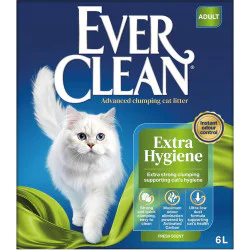 EVER CLEAN posip za mačke Extra Hygiene Fresh Scent - grudvajući 6L EVER CLEAN posip za mačke Extra Hygiene Fresh Scent - grudvajući 6L