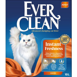 EVER CLEAN posip za mačke Instant Freshness (Fast Acting) - grudvajući 10L