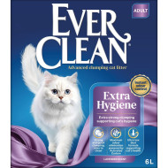 EVER CLEAN posip za mačke Extra Hygiene Lavender - grudvajući 6L EVER CLEAN posip za mačke Extra Hygiene Lavender - grudvajući 6L