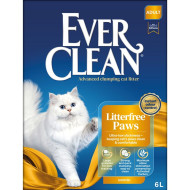 EVER CLEAN posip za mačke LitterFree Paws - grudvajući 6L EVER CLEAN posip za mačke LitterFree Paws - grudvajući 6L