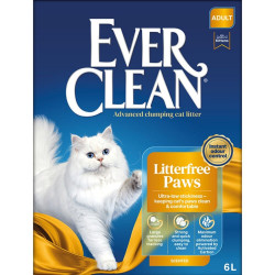 EVER CLEAN posip za mačke LitterFree Paws - grudvajući 6L