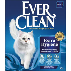 EVER CLEAN posip za mačke Extra Hygiene Unscented - grudvajući 10L EVER CLEAN posip za mačke Extra Hygiene Unscented - grudvajući 10L
