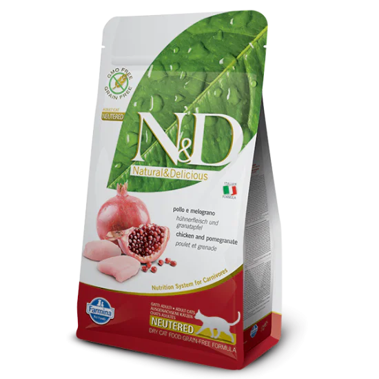 N&D Prime hrana za mačke Sterilised - Piletina i nar 1.5kg