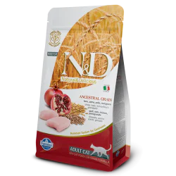 N&D Ancestral Grain hrana za mačke - Piletina i nar 1.5kg N&D Ancestral Grain hrana za mačke - Piletina i nar 1.5kg