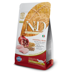 N&D Ancestral Grain hrana za mačke Sterilised - Piletina i nar 1.5kg
