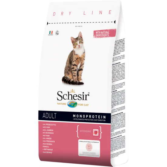 Schesir dry cat hrana za mačke - šunka 400g