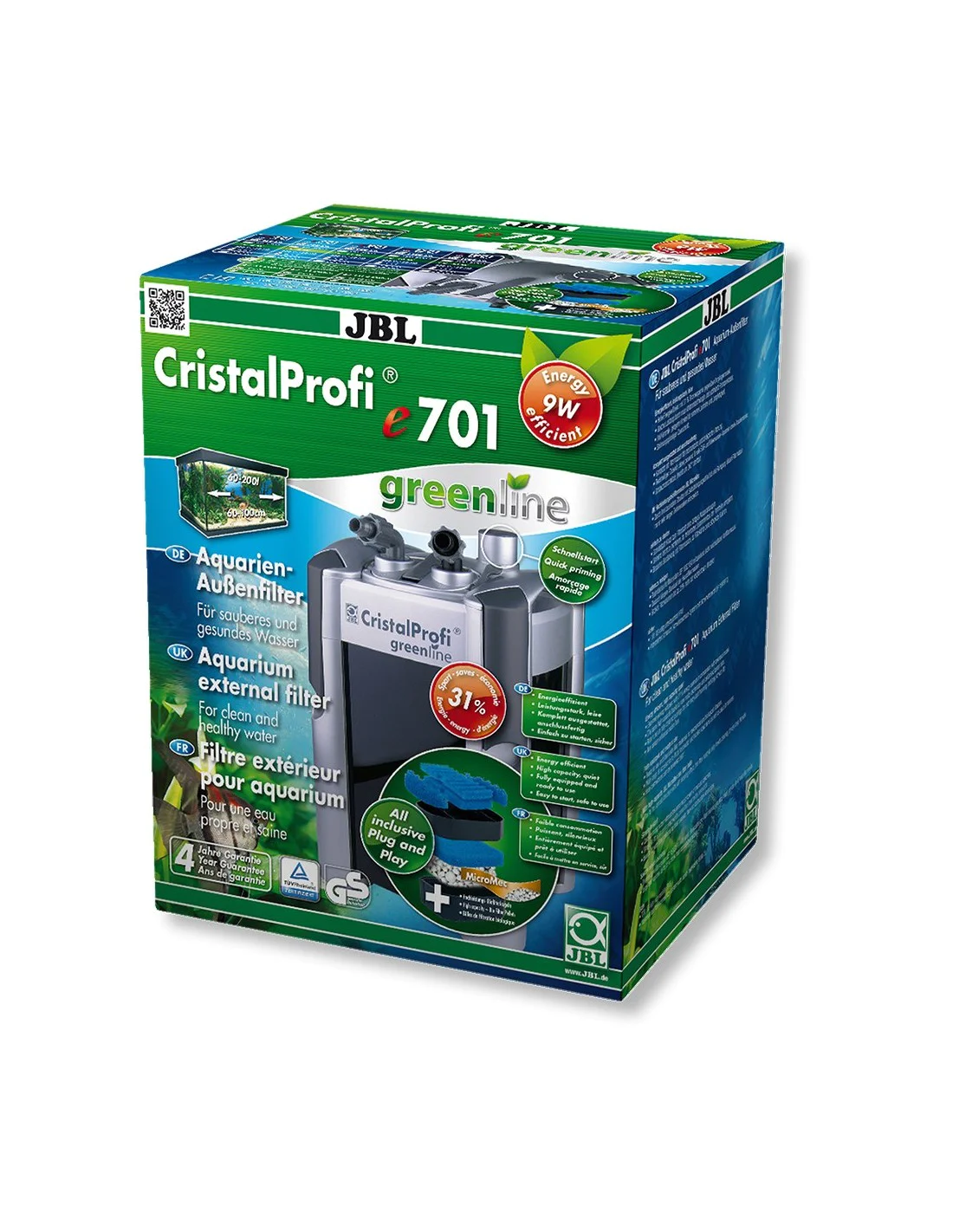 JBL CristalProfi Greenline Suction Cup Set