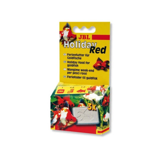 JBL Holiday RED 17g (7-14 dana) - hrana za akvarijumske ribice