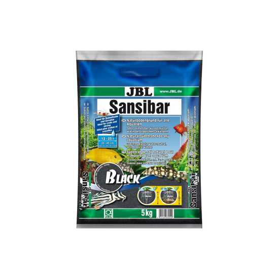 JBL Sansibar Black -  pesak za akvarijum 5kg