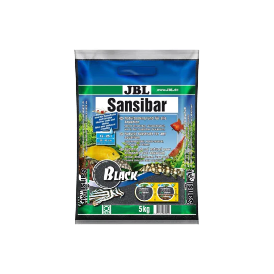 JBL Sansibar Black -  pesak za akvarijum 5kg