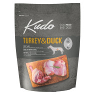 Kudo Low Grain hrana za pse - Turkey and Duck Mini Adult 3kg Kudo Low Grain hrana za pse - Turkey and Duck Mini Adult 3kg