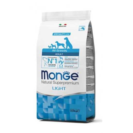 Monge hrana za pse Adult All breeds LIGHT- Losos i pirinač 12kg